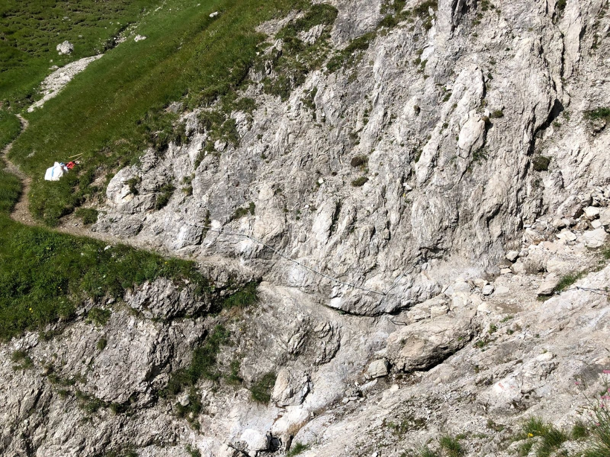 Neue Sicherheit für die Lärchwand Grenzgänger Fels, Himmel, Freiheit