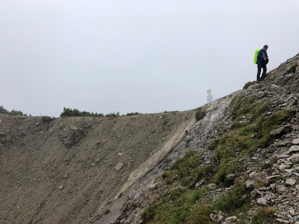 Start der Arbeiten in Hinterhornbach Grenzgänger Fels, Himmel, Freiheit